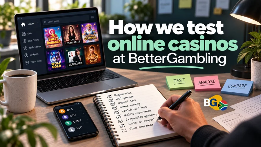 How we test online casinos at BetterGambling
